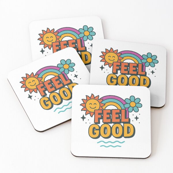 Item preview, Feel good design with sun, rainbow, and flowers, radiating positivity and joy designed and sold by MNFTs.