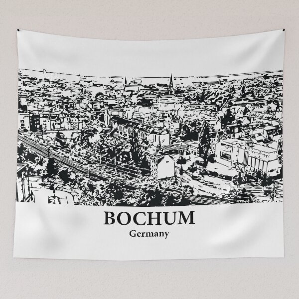 Item preview, Bochum - Germany designed and sold by Lakeric Cityscapes.