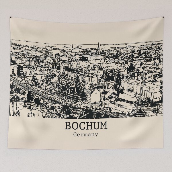 Item preview, Bochum - Germany designed and sold by Lakeric Cityscapes.