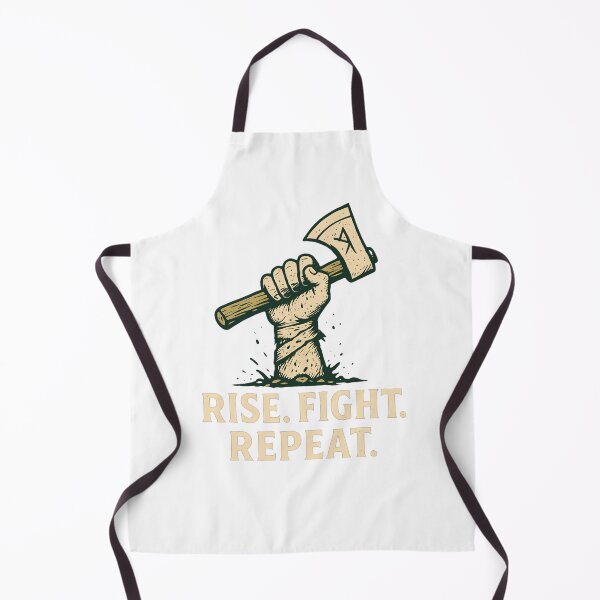 Item preview, Rise. Fight. Repeat. — Viking Warrior Spirit designed and sold by NorseDrip.