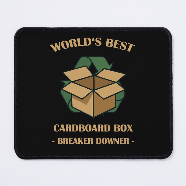 Item preview, Worlds's Best Cardboard Box Breaker Downer - Golden designed and sold by Lichtisign.