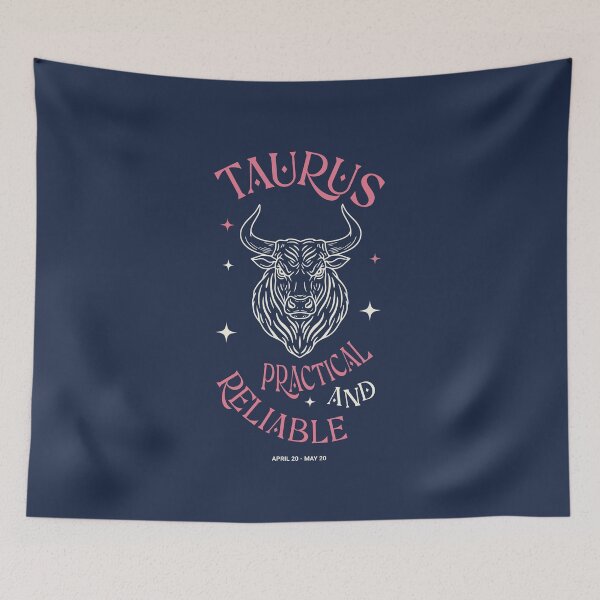 Item preview, Taurus Zodiac Sign - Reliable and Practical Taurus Astrology designed and sold by MakitoDesign.