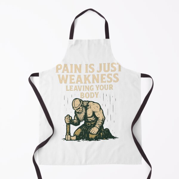 Item preview, Pain Is Just Weakness Leaving Your Body — Norse Warrior Strength designed and sold by NorseDrip.