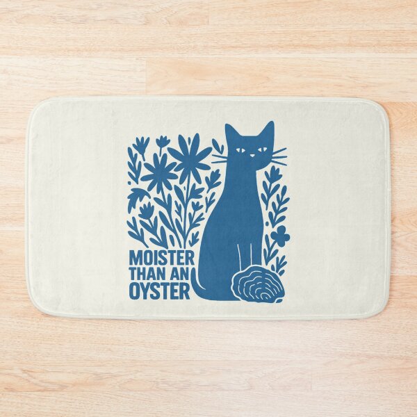 Item preview, Funny Moister Than An Oyster Inappropriate Adult Humor Weird Cat Mom Vintage designed and sold by SunfullyYours.