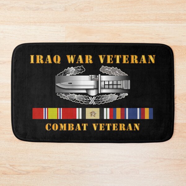 Item preview, Army - Iraq War Veteran - Combat Action Badge w CAB IRAQ  SVC designed and sold by Military Insignia Products.