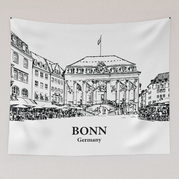 Item preview, Bonn - Germany designed and sold by Lakeric Cityscapes.
