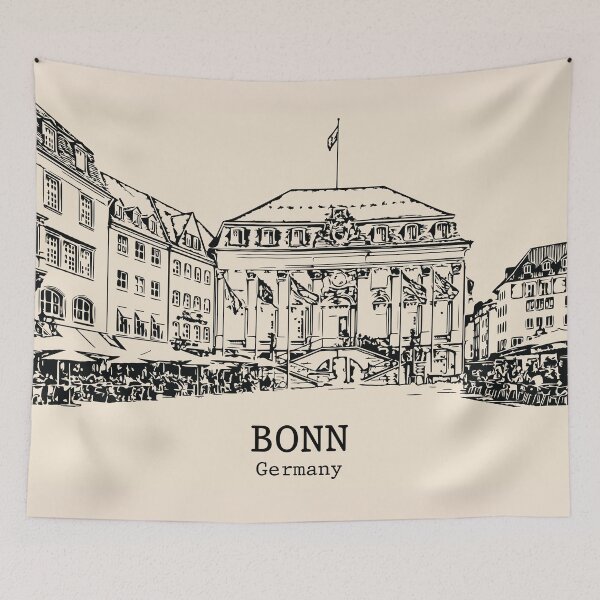 Item preview, Bonn - Germany designed and sold by Lakeric Cityscapes.