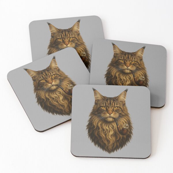 Item preview, Regal Maine Coon with Bubble Pipe designed and sold by Taberland.