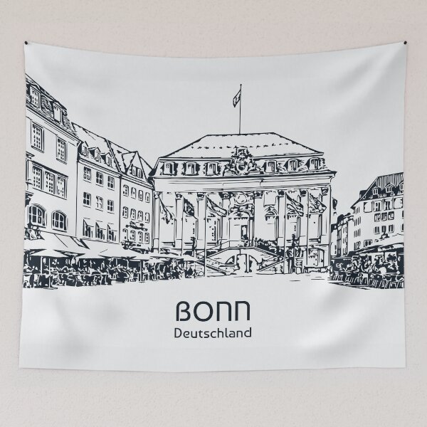 Item preview, Bonn - Deutschland designed and sold by Lakeric Cityscapes.