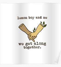 Póster un amigo cítrico