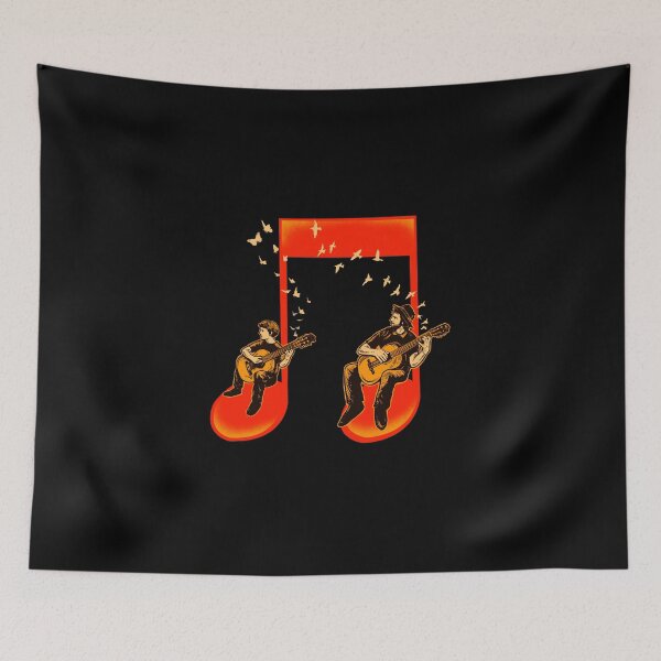 Item preview, Father and Son Playing Guitar designed and sold by barmalisiRTB.
