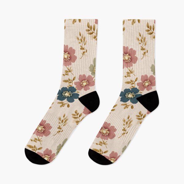 Item preview, Colorful Fragrant Floral Embroidered Print For Baby Shower Gift designed and sold by RoyalStarsPatts.