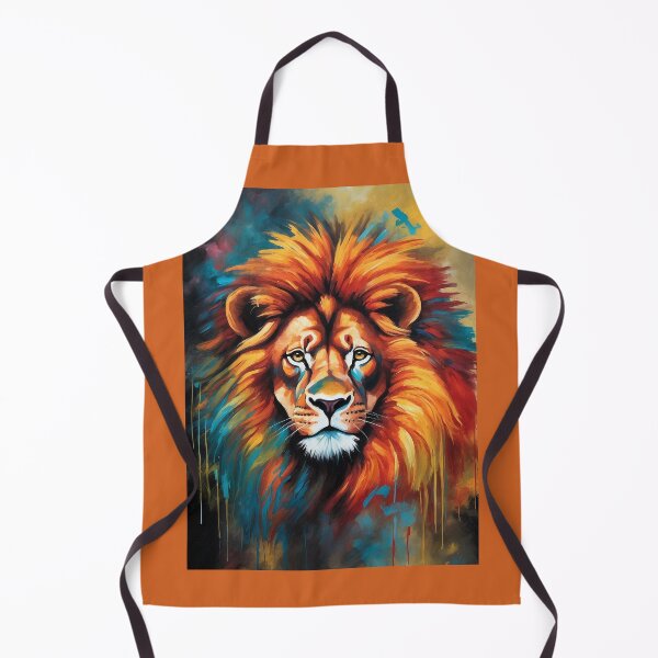Item preview, Flaming Majesty: The Colored Essence of the Lion designed and sold by KilianSzmid.