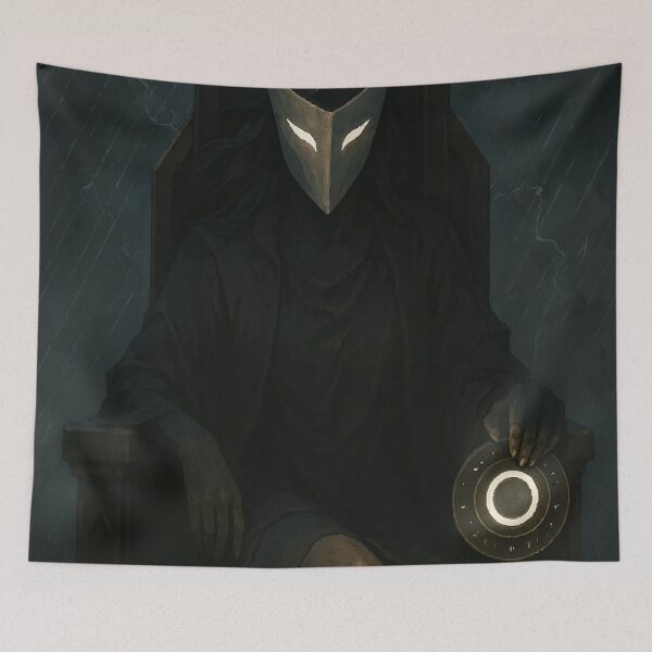 Item preview, Enigmatic Ruler in Storm’s Heart designed and sold by AbstractAnom.