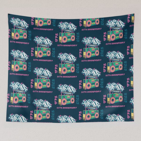 Item preview, 50th hip-hop anniversary, music history, hip hop Oversized  designed and sold by SandraTorrez.