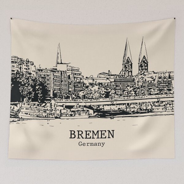 Artikelvorschau, Bremen - Deutschland entworfen und verkauft von Lakeric Cityscapes.