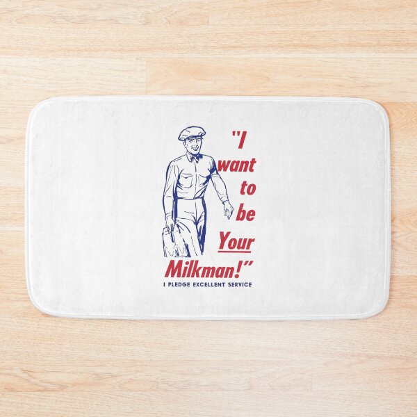 Item preview, Vintage I Want To Be Your Milkman designed and sold by QuayTradingCo.