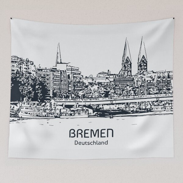 Artikelvorschau, Bremen - Deutschland entworfen und verkauft von Lakeric Cityscapes.