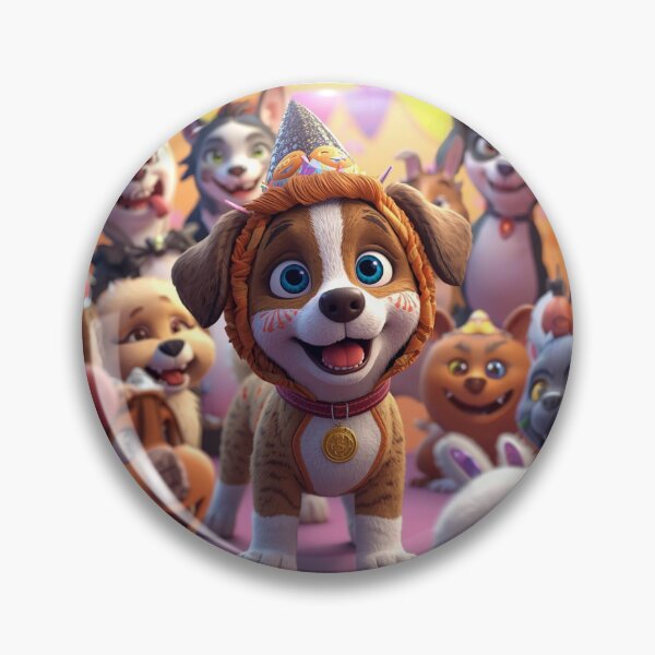 Item preview, Joyful Puppy Celebration designed and sold by TINDORA.