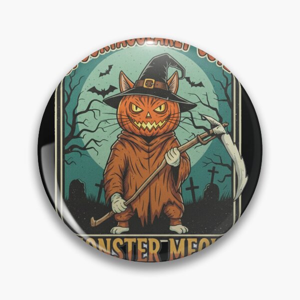 Item preview, Monster Meow Halloween T-shirt designed and sold by gura1987.