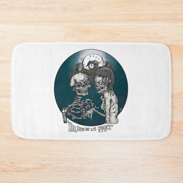 Item preview, Till Life Do Us Part – Dark Romantic Skeleton Horror Illustration designed and sold by onurunderartworks.