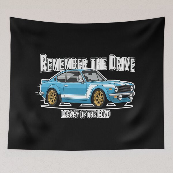 Item preview, Remember The Drive Classic Rally Car Tribute T-Shirt designed and sold by nhstaruna.