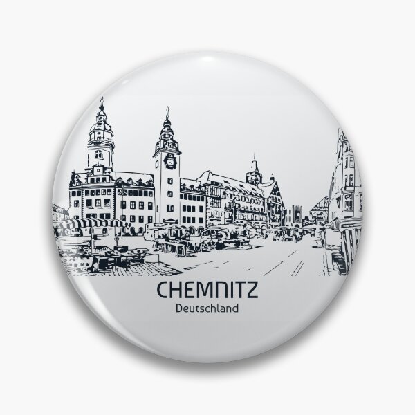 Item preview, Chemnitz - Deutschland designed and sold by Lakeric Cityscapes.