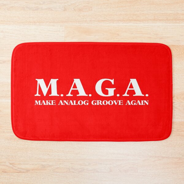 Item preview, M.A.G.A. Make Analog Groove Again. Funny DJ Gift designed and sold by paulo silveira.