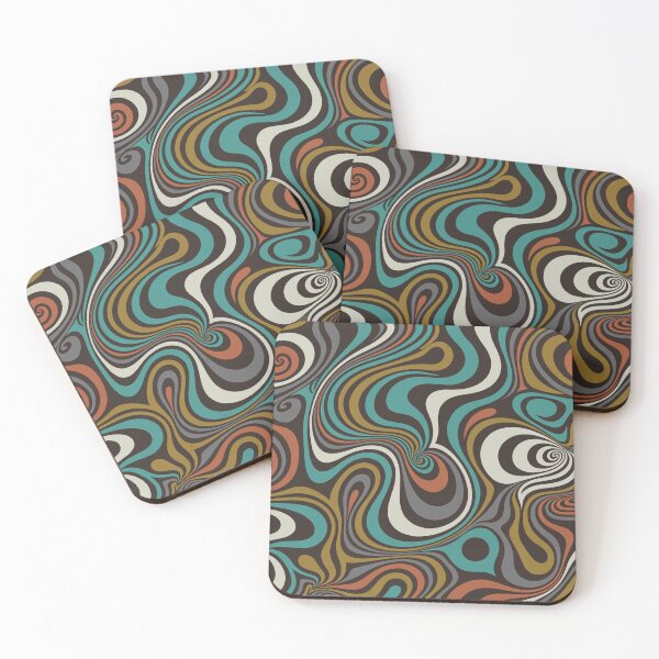 Item preview, Swirl Modern Fall Twist Background designed and sold by Sharon Schwalbe.
