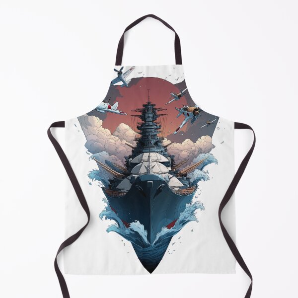 Item preview, Steel giant under the red sky – battleship of the storm designed and sold by Oni-Pixels.