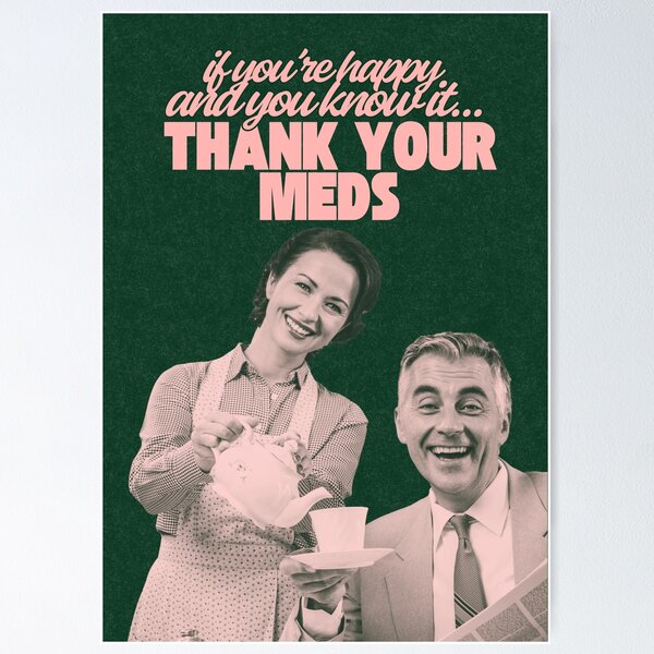 Item preview, Thanks your meds! designed and sold by Alphabetpeoplestudio.