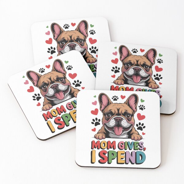Item preview, French Bulldog Funny ATM Mom Design designed and sold by Tong4130.