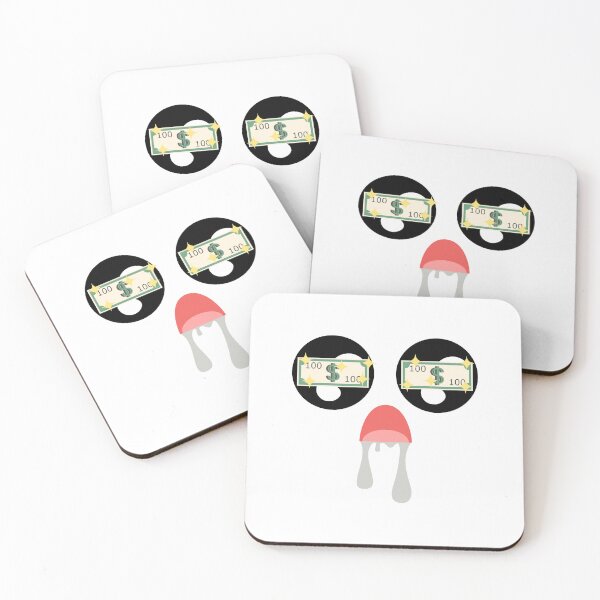 Item preview, Cute kawaii dollar bill eyes face designed and sold by BlushyPrint.