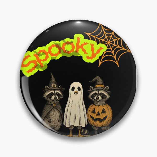 Item preview, Spooky Halloween Raccoons designed and sold by bluelabble.
