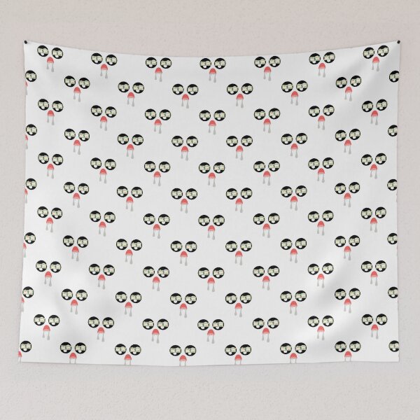 Item preview, Cute kawaii dollar bill eyes face pattern designed and sold by BlushyPrint.