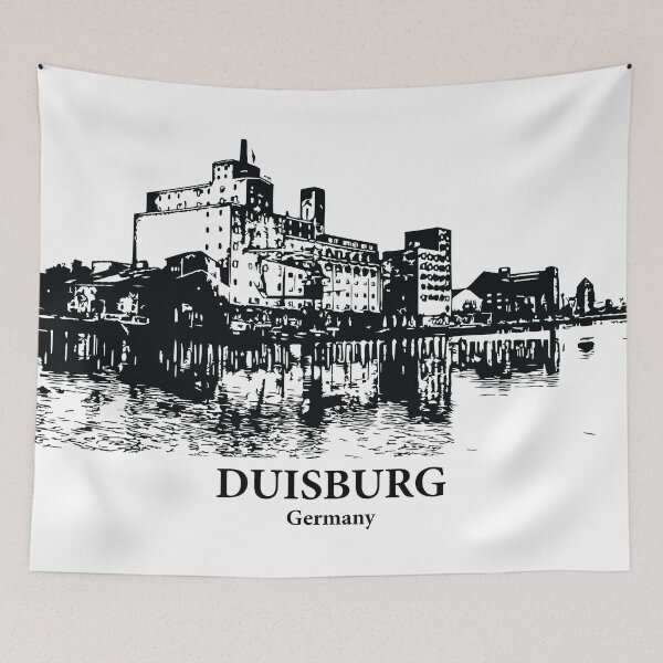 Item preview, Duisburg - Germany designed and sold by Lakeric Cityscapes.