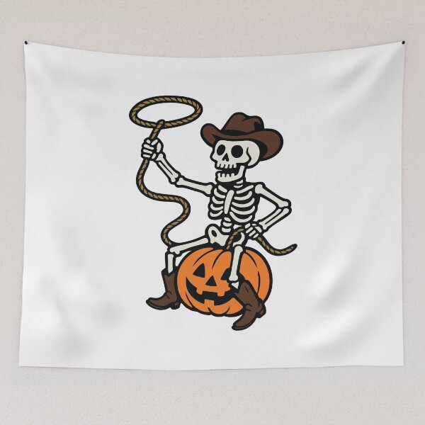Item preview,  Cowboy Skeleton – Western Skull Outlaw designed and sold by LadyInEverGreen.