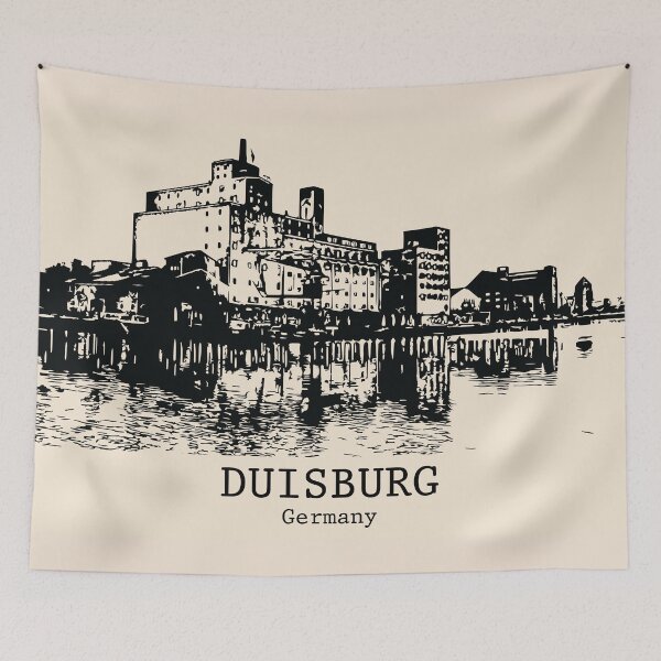 Item preview, Duisburg - Germany designed and sold by Lakeric Cityscapes.