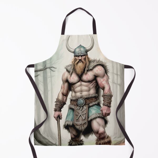 Item preview, Viking warrior designed and sold by Island Art Studios.