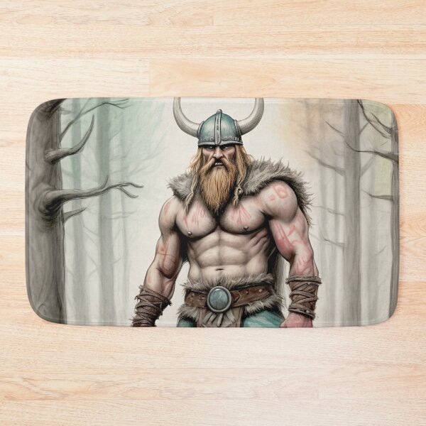 Item preview, Viking warrior designed and sold by Island Art Studios.