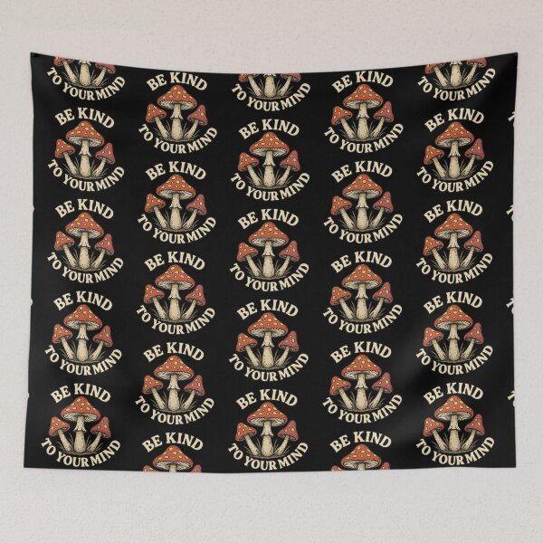 Item preview, Be Kind To Your Mind – Psychedelic Mushroom designed and sold by getpressedshirt.