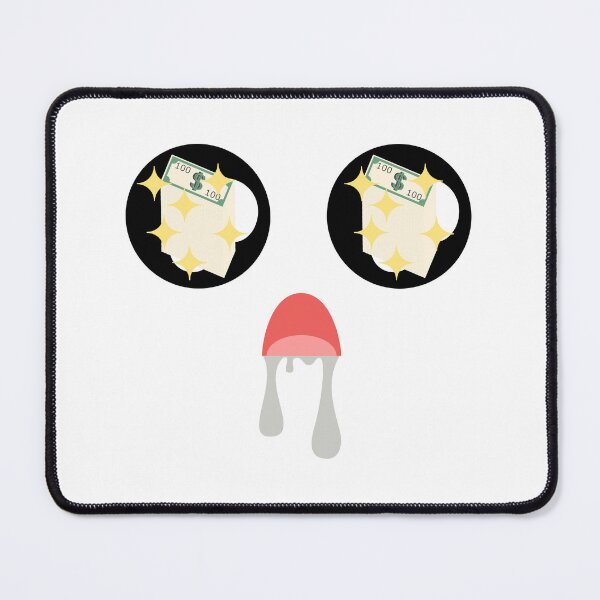 Item preview, Cute kawaii dollar bill pile eyes face designed and sold by BlushyPrint.