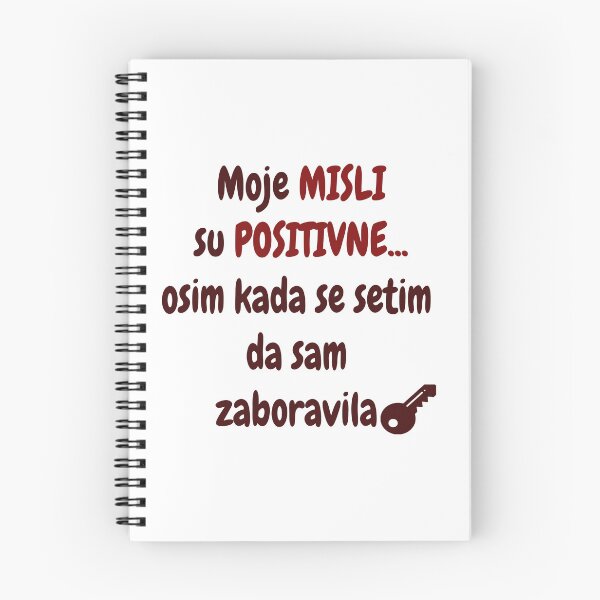 Item preview, Pozitivne misli smešan citat designed and sold by SecretDesire.