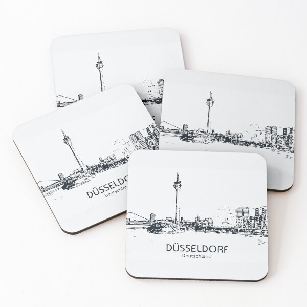 Item preview, Duesseldorf - Deutschland designed and sold by Lakeric Cityscapes.