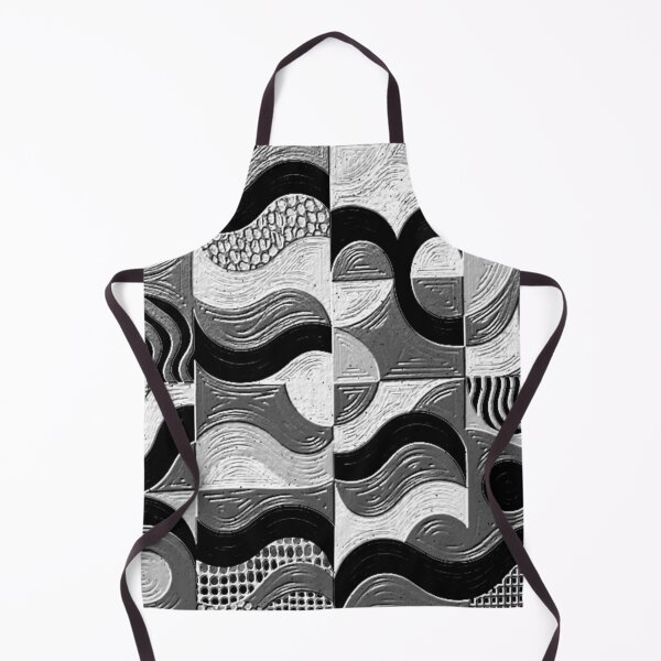 Item preview, 4 part dark age abstract black and white geometric design designed and sold by SmashingDeals.