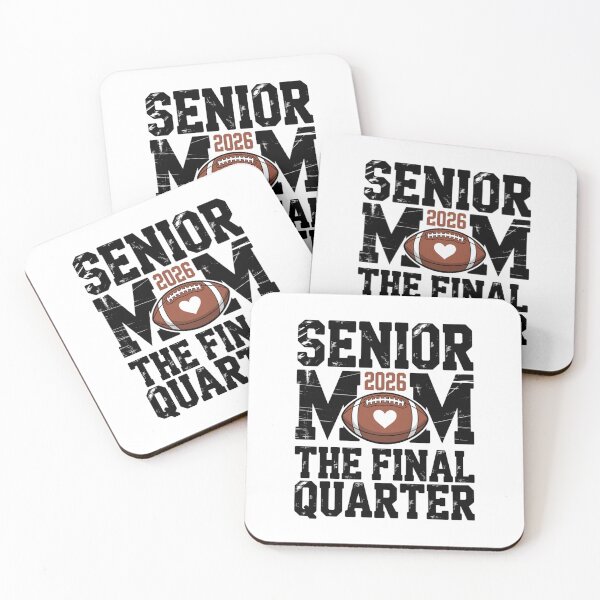 Item preview, Senior 2026 Football Mom The Final Quarter designed and sold by Gogetgiggles.