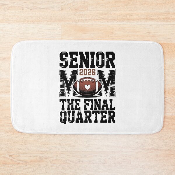 Item preview, Senior 2026 Football Mom The Final Quarter designed and sold by Gogetgiggles.