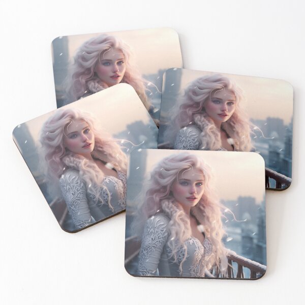 Item preview, Frozen Beauty – Eternal Snow designed and sold by Kat's Design Hub.