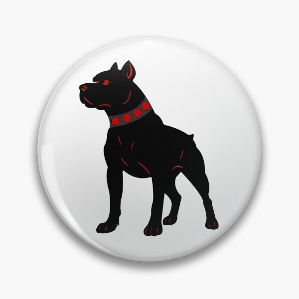 Item preview, Pitbull dog sticker  designed and sold by vikyky.
