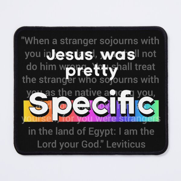 Item preview, Jesus was pretty specific - immigration designed and sold by ExpendableNasha.